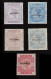 Lot # 634 1883-84 2/6, 5s And 10sh Selection Of 5 High Values With "Specimen" (type 9) Overprints. - Sin Clasificación