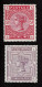 Lot # 636 1883-84 2/6, Lilac, 5s Carmine Rose - Ungebraucht