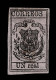Lot # 839 Dominican Republic: 1866-67 Pelure Paper 1r Black On Deep Lavender - República Dominicana