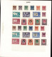 Lot # 882 Burma: 1938 To 1947 Complete Except 1st Regular Issue And Offices,mounted On 5 Album Pages - Collections (without Album)