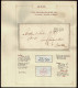 Lot # 889 St. Lucia: FOUR Stampless Covers, All Datelined And To London And From The Famous "Mr. Seaton" Correspondence - Collections (without Album)