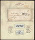 Delcampe - Lot # 889 St. Lucia: FOUR Stampless Covers, All Datelined And To London And From The Famous "Mr. Seaton" Correspondence - Collections (without Album)