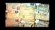 Delcampe - Lot # 893 Foreign: 19th & 20th Century, Stock Of Over 2500 Covers In Three File Boxes And A Box - Sammlungen (ohne Album)