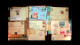 Delcampe - Lot # 895 Egypt Cover Collection: Primarily 20th Century About 300 Covers And Many Interesting Stamps, Proofs Etc. All I - Collections (sans Albums)