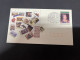 19-9-2023 (1 U 34) Australia - VIC - (cover With Special Postmark) Melbourne Stamp Show - 1992 (2 Covers) - Lettres & Documents