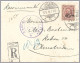 LUXEMBOURG - DOMMELDANGE II - 62½c/5Fr William IV 1915 Registered To Amsterdam NETHERLANDS - 1906 Wilhelm IV.