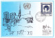 CPM - Administration Postale Nations Unis - Genève - 1991 - Brieven En Documenten