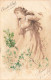 FANTAISIE - Femmes - Chocolat Louis - Carte Postale Ancienne - Bébés