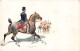 ILLUSTRATION NON SIGNE - Equitation  - Carte Postale Ancienne - Antes 1900
