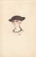 MODE - Crocquis D'un Chapeau - FM - 1916  - Carte Postale Ancienne - Moda