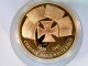 Münze/Medaille, Konferenz Von Jalta, Sammlermünze 2014, Cu Vergoldet - Numismatik