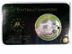 Münze/Medaille, Prestige-Edition Football Champignons, 24 Karat Vergoldet, 999 Rhodium - Numismática