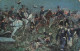 HISTOIRE - Un Champs De Bataille Et Des Soldats Allemands - Carte Postale Ancienne - History