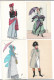 Illustrateur ROUILLIER M Serie De 20 Cartes Histoire Du Costume Francais N0157 - Rouillier