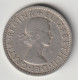 GREAT BRITAIN 1955: 2 Shillings, KM 906 - J. 1 Florin / 2 Schillings