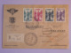 DB11 ALGERIE  BELLE  LETTRE COMITé LECLERC  RR 1951 CASABLANCA A  PARIS  FRANCE ++AFF. INTERESSANT+++ - Storia Postale