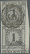 Baden - Marken Und Briefe: 1853, 1 Kr. Schwarz Auf Weiß, SENKRECHTES Paar, Allse - Sonstige & Ohne Zuordnung