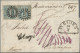 Bayern - Marken Und Briefe: 1850, 3 Kr. Blau, Type II, Waagerechtes Kabinettpaar - Altri & Non Classificati