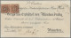 Bayern - Marken Und Briefe: 1850, 6 Kreuzer Braun, Type II, Platte 3, Zwei Exemp - Other & Unclassified