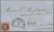 Bayern - Marken Und Briefe: 1859, 12 Kr. Rot, Leuchtend Farbfrisches, Allseits L - Andere & Zonder Classificatie