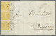 Bayern - Marken Und Briefe: 1862: 1 Kr. Gelb Mit Spitzen Ecken Im Senkrechten EC - Otros & Sin Clasificación
