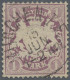 Bayern - Marken Und Briefe: 1879, 1 M Staatswappen, Braunpurpur, Farbfrisches Au - Sonstige & Ohne Zuordnung