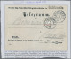 Bayern - Portomarken: 1882, FRANKIERTES TELEGRAMM, Portomarke 10 Pfg. Grau Als Z - Autres & Non Classés