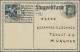 Bayern - Ganzsachen: 1912, Flugpostkarte 5 Pfg. Luitpold + 25 Pfg. "BAEC", Beide - Otros & Sin Clasificación