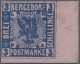 Bergedorf - Marken Und Briefe: 1861, 3 S Wappen, Breitrandiges Postfrisches Exem - Bergedorf