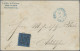 Braunschweig - Marken Und Briefe: 1863/64 2 Sgr. Schwarz Auf Dunkelblau, Sehr Gu - Braunschweig