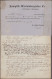 Delcampe - Bremen - Vorphilatelie: 1855/65, Auswanderer-, Consularpost, 4 Briefe (1 Umschla - Vorphilatelie