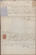 Delcampe - Bremen - Vorphilatelie: 1855/65, Auswanderer-, Consularpost, 4 Briefe (1 Umschla - Préphilatélie