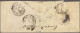 Delcampe - Bremen - Vorphilatelie: 1855/65, Auswanderer-, Consularpost, 4 Briefe (1 Umschla - Prephilately