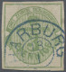Hannover - Marken Und Briefe: 1863, 3 Pfg. Olivgrün, Blauer K 2 HARBURG, Kleine - Hanovre