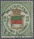 Helgoland - Marken Und Briefe: 1876, 3 Pfg. Dunkelgrün/gelb/zinnoberrot, Rundste - Heligoland