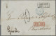 Preußen - Vorphilatelie: 1856, R2 "GREVEN 12 8" Auf Markenlosem Brief Nach Borde - Prefilatelia