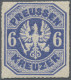 Preußen - Marken Und Briefe: 1867, 6 Kr Als Farbfrisches Exemplar In Der Seltene - Sonstige & Ohne Zuordnung