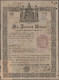 Preußen - Besonderheiten: 1853, Großformatiger Reisepass Für Einen Reisenden Aus - Sonstige & Ohne Zuordnung