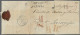Sachsen - Vorphilatelie: 1840, R2 "HERNNHUTH 25 MAY 40" Mit Handschriftlichem "F - Prephilately