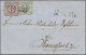 Thurn & Taxis - Marken Und Briefe: 1852, 15/10 COBURG, L2 Auf Frischem, Gefaltet - Altri & Non Classificati