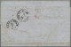 Thurn & Taxis - Marken Und Briefe: 1859/1867, 1 Kr Dunkelgrün, Farbig Durchstoch - Other & Unclassified