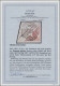 Thurn & Taxis - Marken Und Briefe: 1862, 1 Sgr. Karminrot, Diagonal Halbiert, Re - Otros & Sin Clasificación