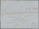 Thurn & Taxis - Ortsstempel: 1854, Freimarke ½ Silb.Gr. Mit Rotem Zweizeiler "SC - Otros & Sin Clasificación