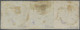 Württemberg - Marken Und Briefe: 1851, 1 Kr. Schwarz Auf Sämisch, Type III Sowie - Autres & Non Classés