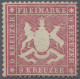 Württemberg - Marken Und Briefe: 1860, 9 Kr. Lebhaftrotkarmin, Dickes Papier, Fa - Autres & Non Classés