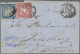 Württemberg - Marken Und Briefe: 1865, 3 Kr. Rosa, Plattenfehler ARGE X Sowie 6 - Andere & Zonder Classificatie