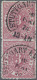 Württemberg - Hufeisenstempel: 1869, 3 Kr Ziffer, Senkrechtes Doppelstück Mit Dr - Sonstige & Ohne Zuordnung