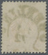 Deutsches Reich - Brustschild: 1872, Kleiner Schild ⅓ Gr. Gelblichgrün, Farbfris - Usados