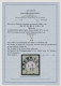 Deutsches Reich - Brustschild: 1872, Kleiner Schild ⅓ Gr. Gelblichgrün, Farbfris - Gebruikt