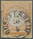 Deutsches Reich - Brustschild: 1872, 2 Kr. Orange Großer Schild, Auf Luxus-Brief - Other & Unclassified
